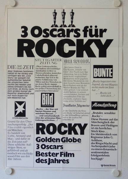 Rocky originales deutsches Filmplakat